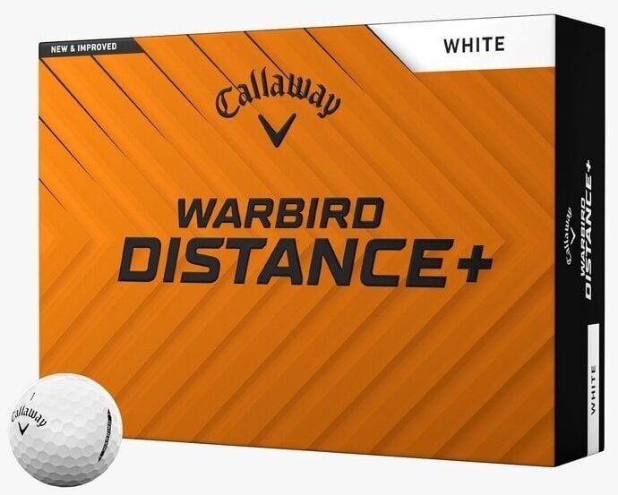 Callaway Warbird Distance White Basic Golfové míčky Callaway