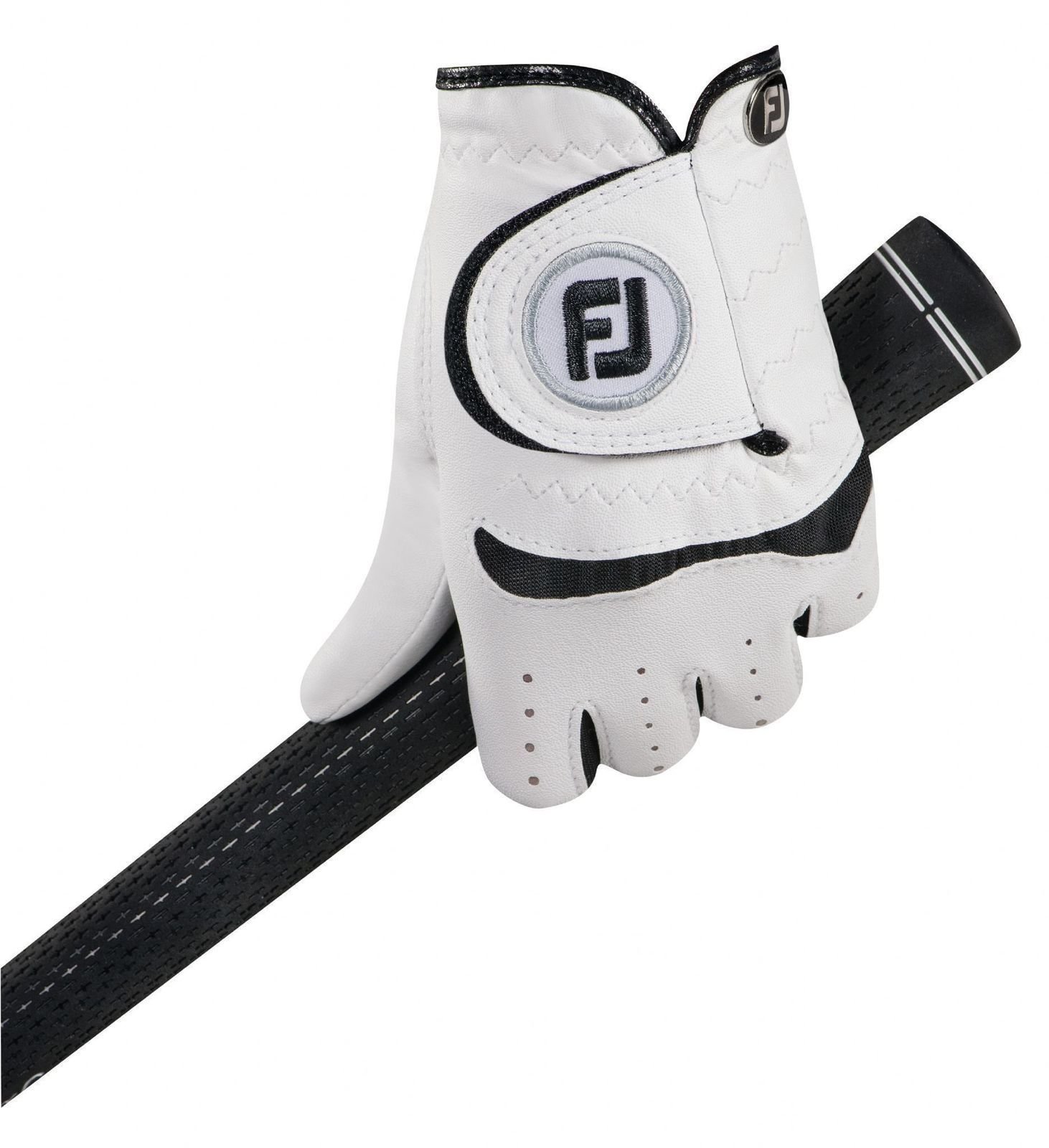 Footjoy Junior Pearl/Black Levá ruka L Rukavice Footjoy