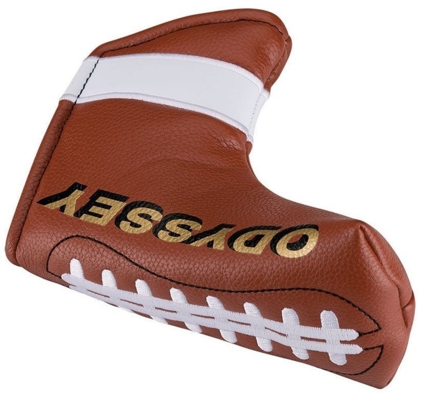 Odyssey Football Blade Brown/White Putter Headcover Odyssey