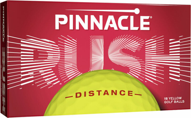 Pinnacle Rush 15 Yellow Golfové míčky Pinnacle