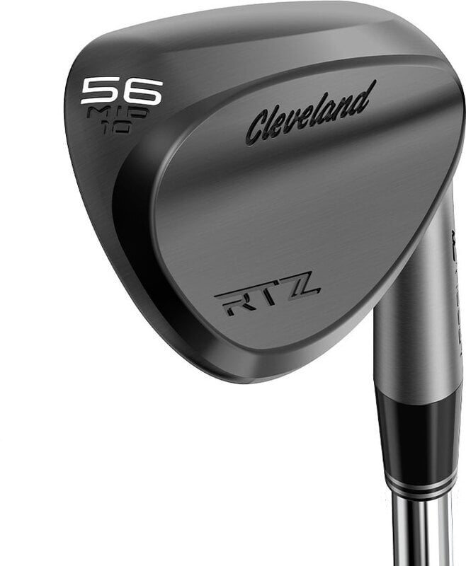 Cleveland RTZ Black Satin Golfová hole - wedge Pravá ruka Ocel 56° 10° Wedge Flex Cleveland