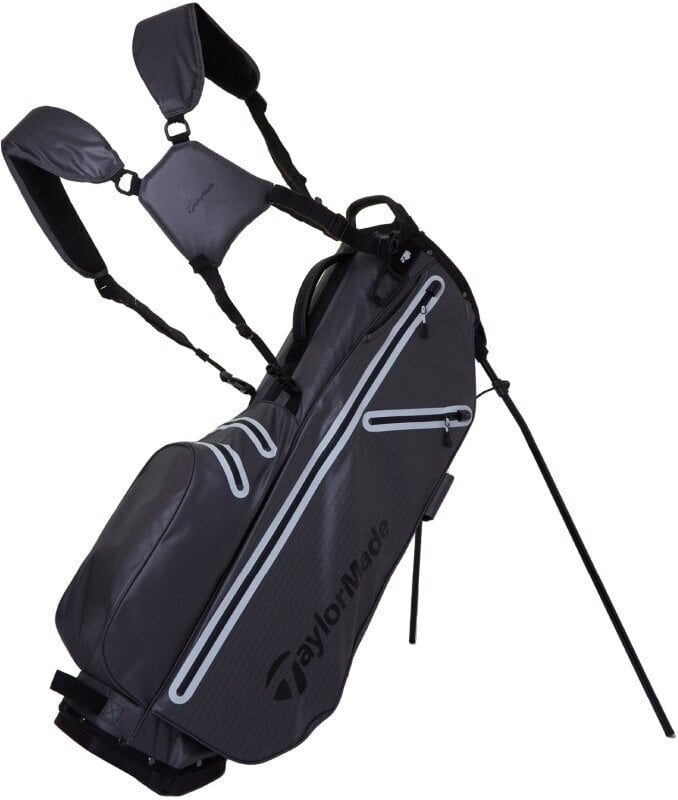 TaylorMade Flextech Waterproof Stand Bag Gunmetal TaylorMade