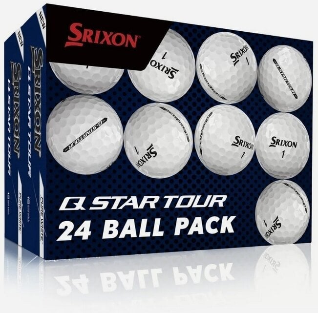 Srixon Q-Star Tour 5 White Standardní nabídka Golfové míčky Srixon